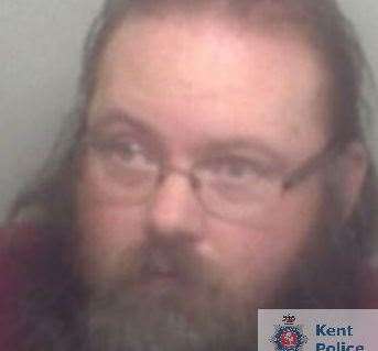 John Baker has been locked up. Picture: Kent Police