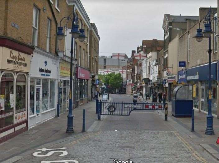 King Street, Gravesend, is one of the roads which will be closed for longer. Picture: Google Streetview