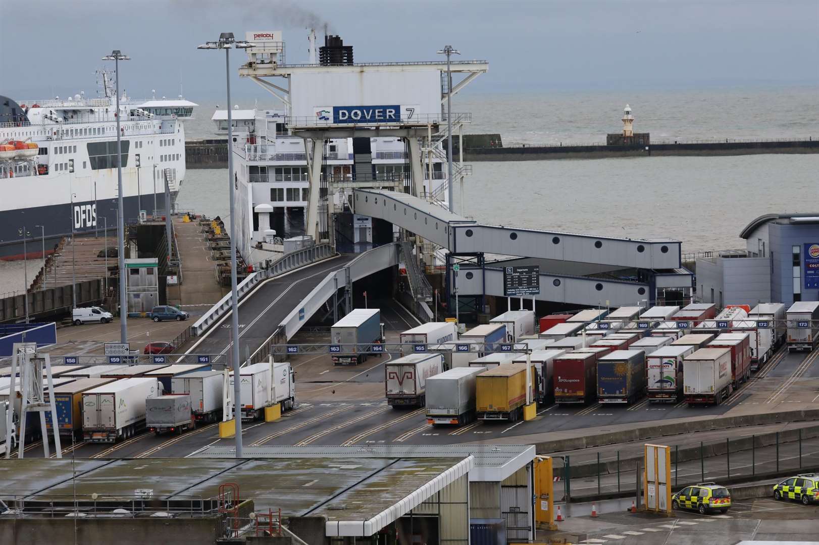 Will we see a repeat of the pre-Christmas chaos in Dover soon? . Photo: UKNIP