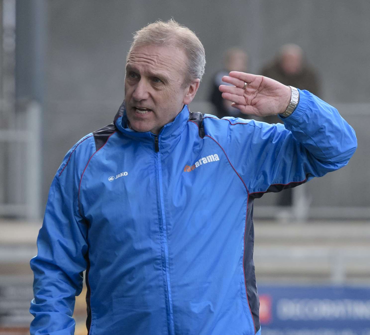 Dartford boss Tony Burman is tired of criticism from the terraces Picture: Andy Payton