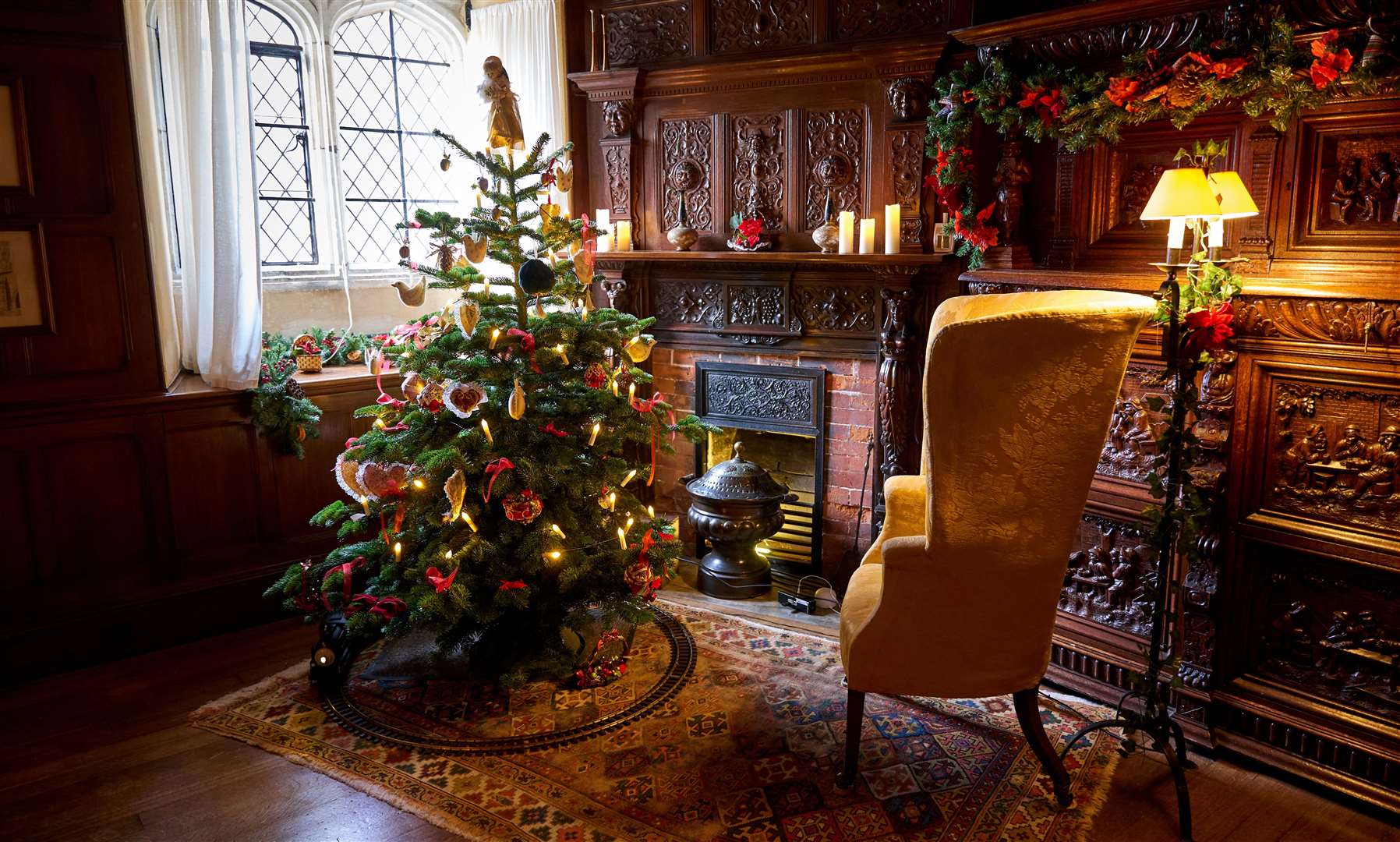 Ightham Mote will be decked out for Christmas – although you’ll need a separate ticket to see inside the house. Picture: ©National Trust Images / Arnhel de Serra