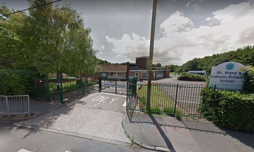 St Mary's Catholic Primary School in Deal is one of 50 schools to receive a share of the government's £1bn rebuild fund. Picture: Google