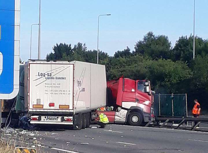 M20 reopens at Junction 7