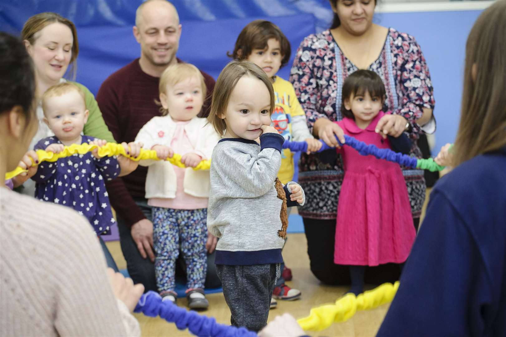 A Musical Bump session for babies and parents at Dance Junction, Maidstone Road, Rochester. Picture: Andy Payton