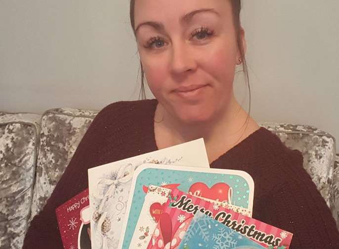 Claire Morrish and just some of the cards for Ezmae