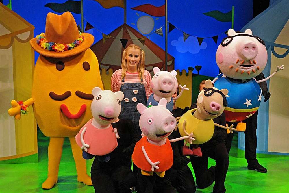 There's a busy Easter lined up for Peppa Pig and pals