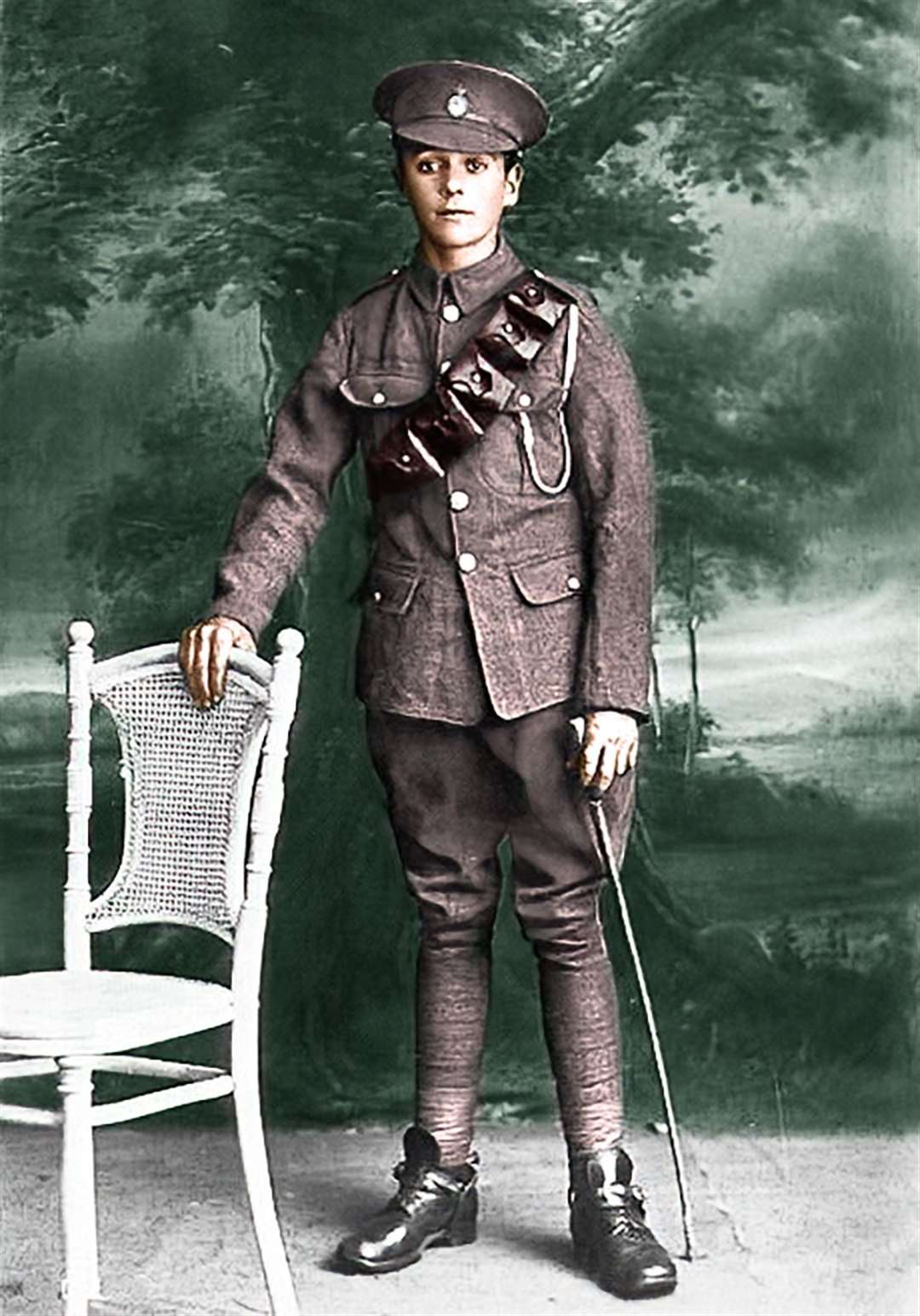 Private Ernest Dray served with the Royal East Kent Mounted Rifles in the Middle East and Western Front during the First World War. Picture: Kent and Sharpshooters Yeomanry Association