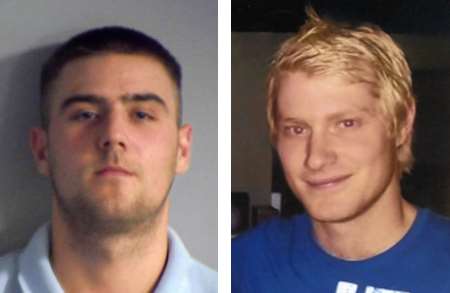 Murderer Zion Covey (left) and victim Ben Neilson