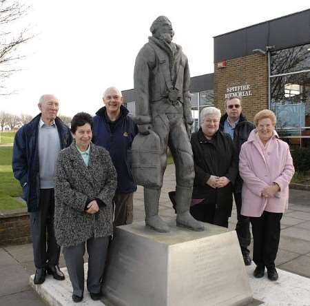 Friends of the Museum group, from left, Rosa Sear, David Lawless, Dave Jewell, Peter Wigley, Sue Waller and Marion Tibbs