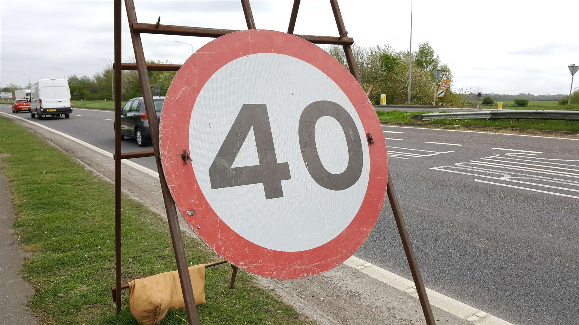 The 40mph limit will remain on the A2070 until junction 10a opens in 2019