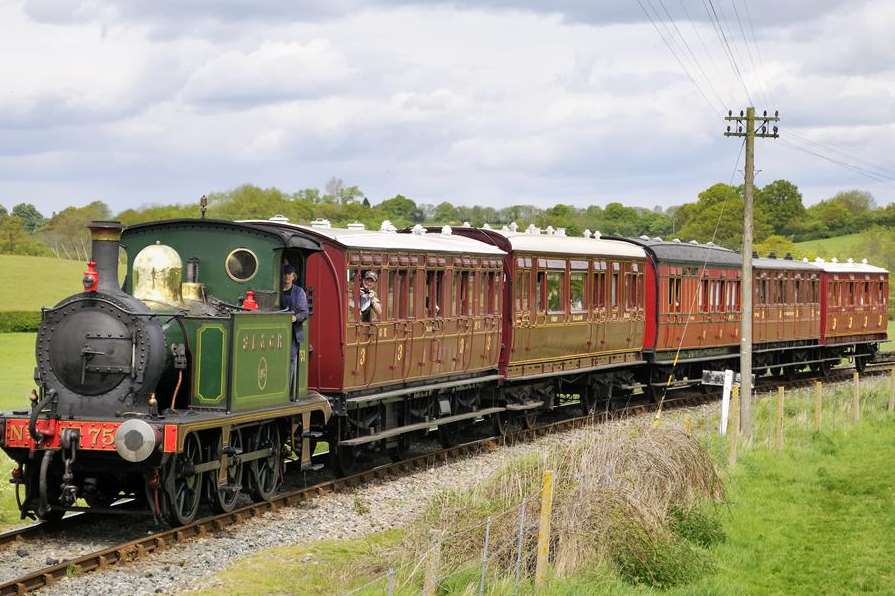 Thousands of people visit the Kent and East Sussex Railway every year