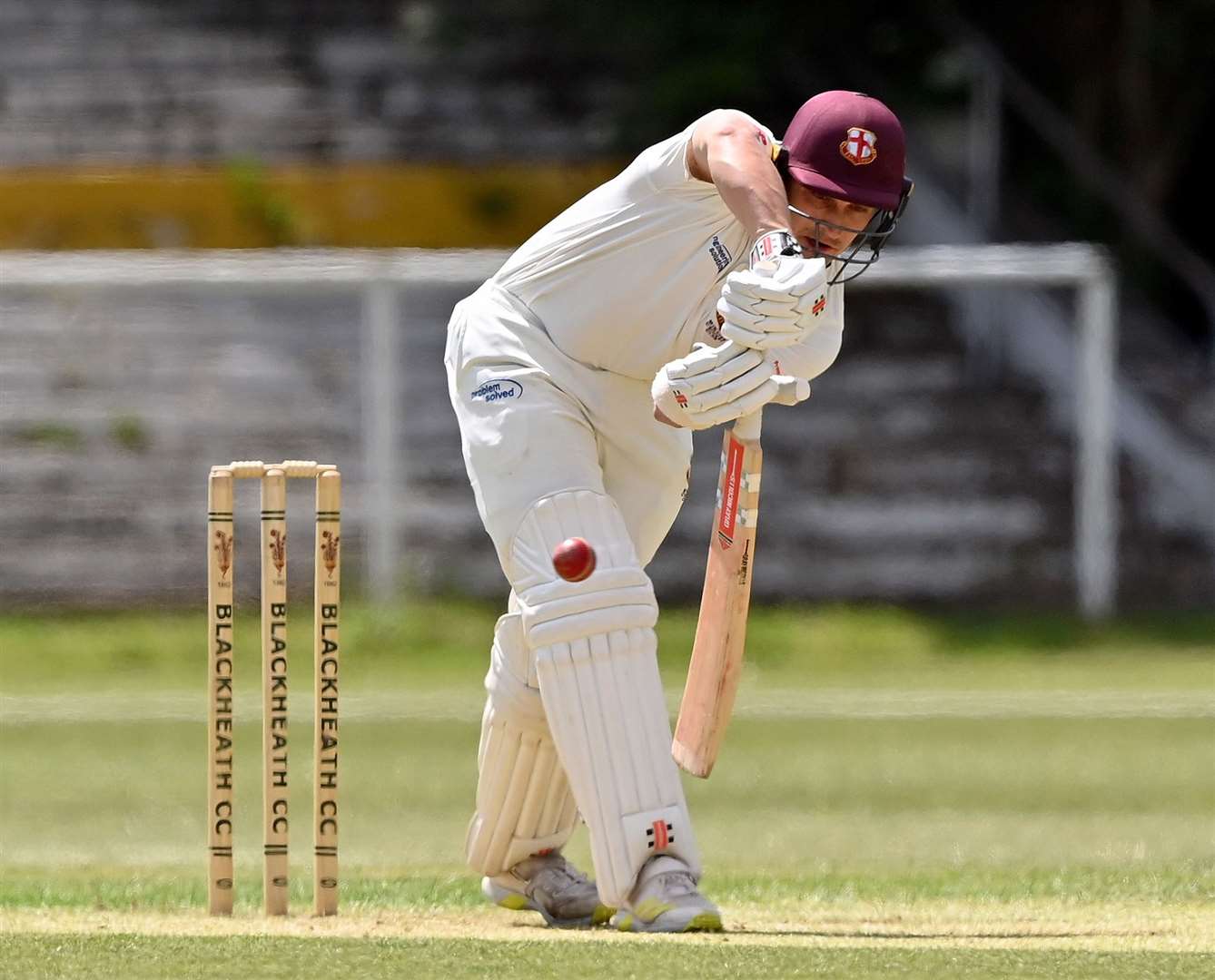 Minster captain Ed Moore led the way with a quickfire 88 against Sevenoaks Vine in the Kent League Premier Division last Saturday. Picture: Keith Gillard