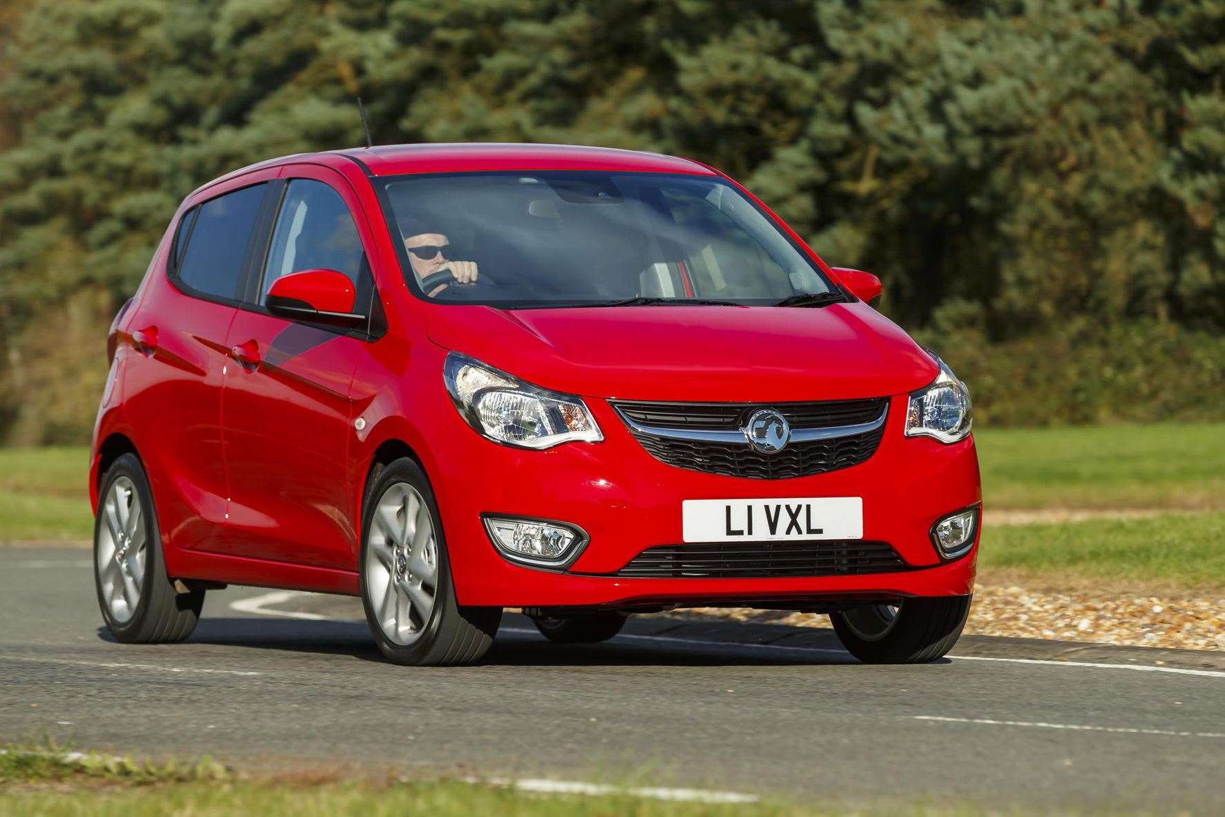 Her white 2015 Vauxhall Viva has had the steering column replaced three times. Stock picture