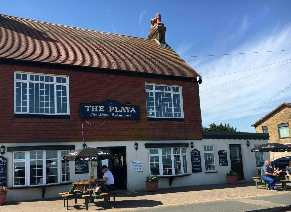 The Playa is located on The Leas in Minster, Sheppey