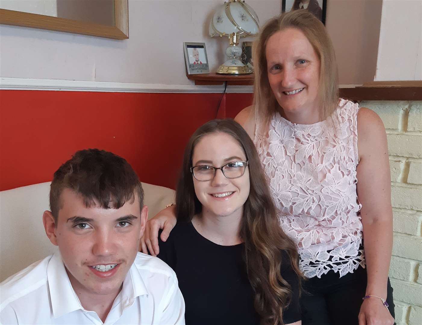 The Brice family: Ottie, Hannah and mum Mim