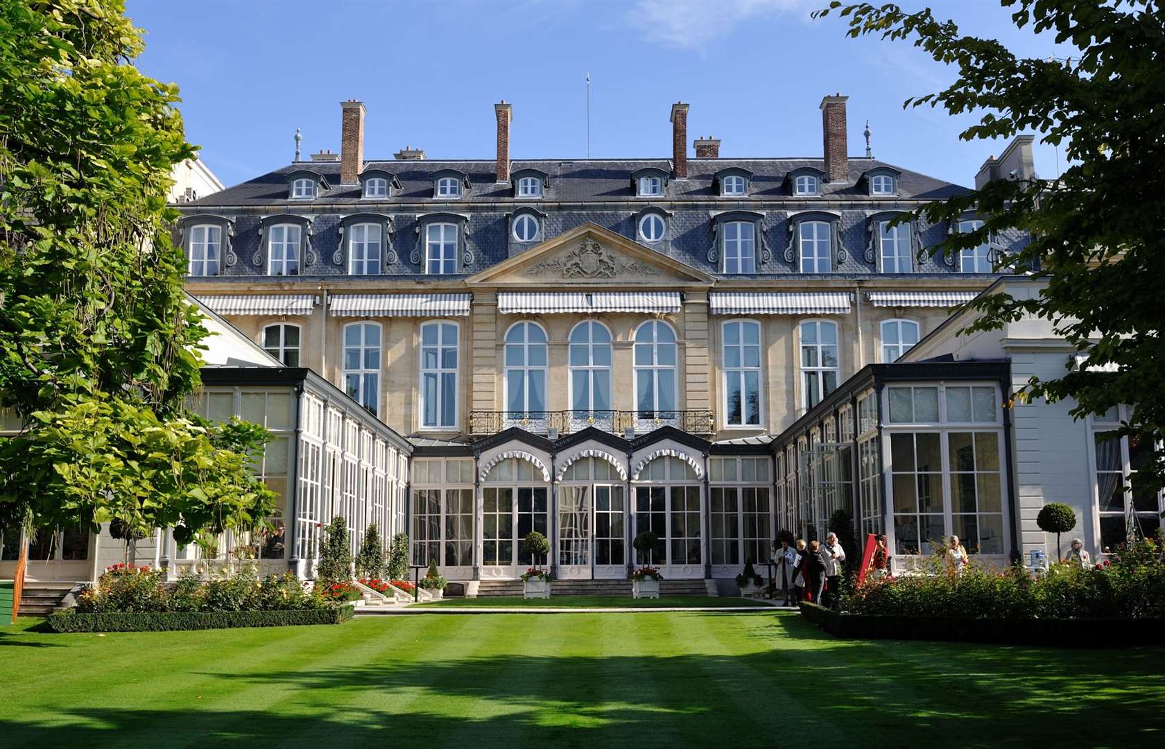 The British Embassy in Paris...not too shabby. Picture: Croquant