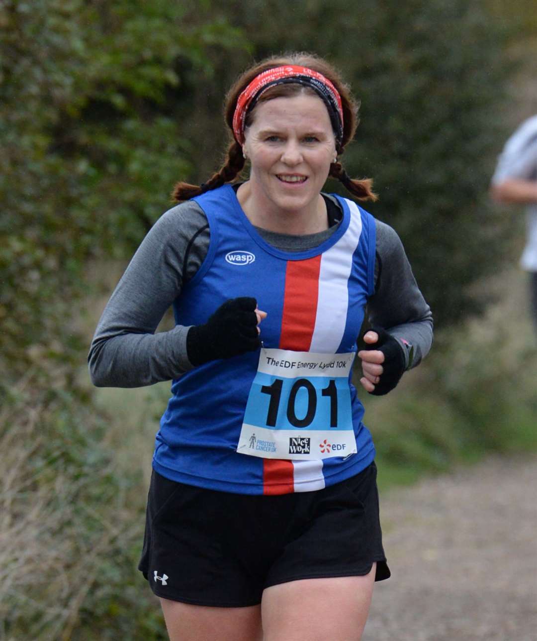 Karla Larnder of Folkestone Running Club. Picture: Chris Davey (53045564)