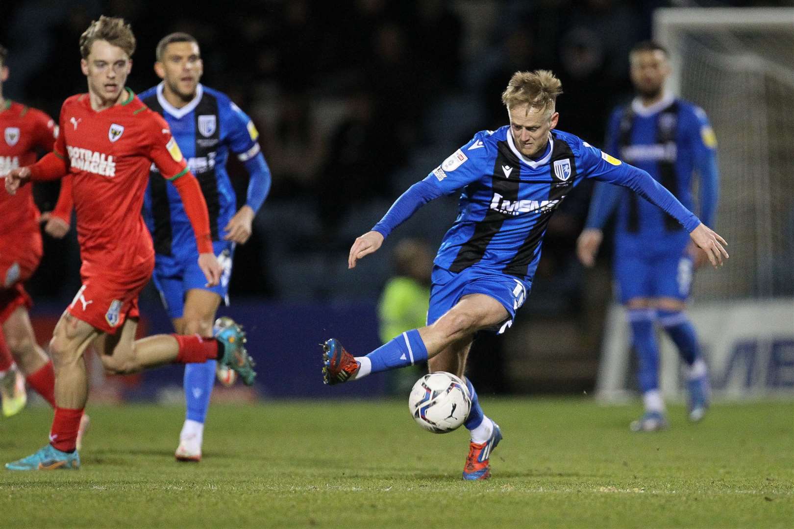 Ben Reeves has given the Gills extra options in attack Picture: KPI