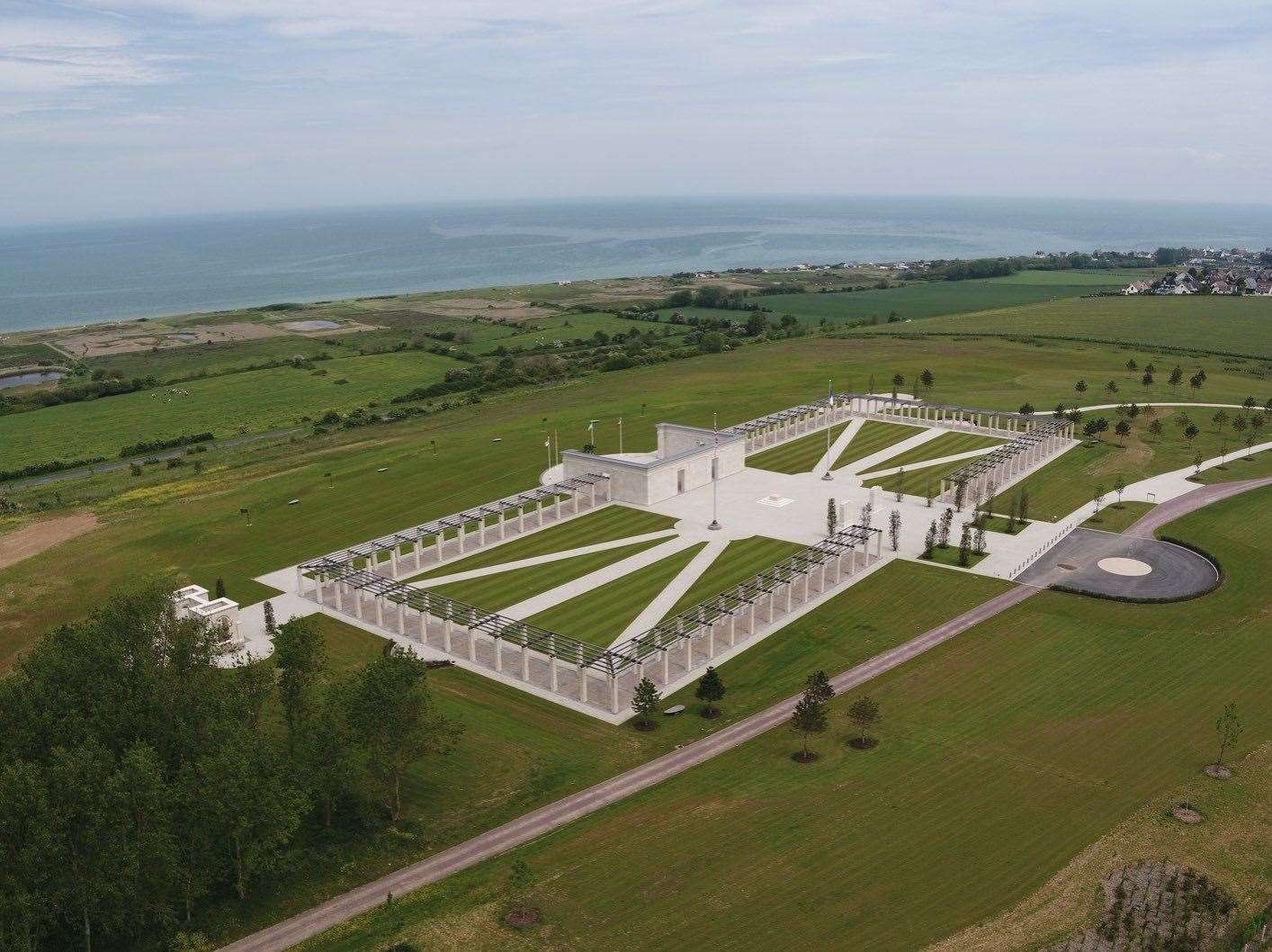The Normandy Memorial in France