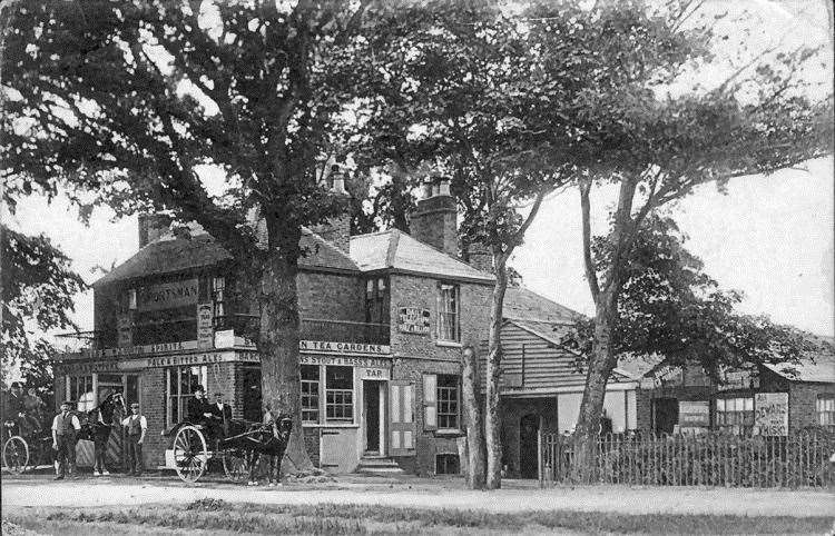 The Sportsman pub back in 1906. Picture: dover-kent.com