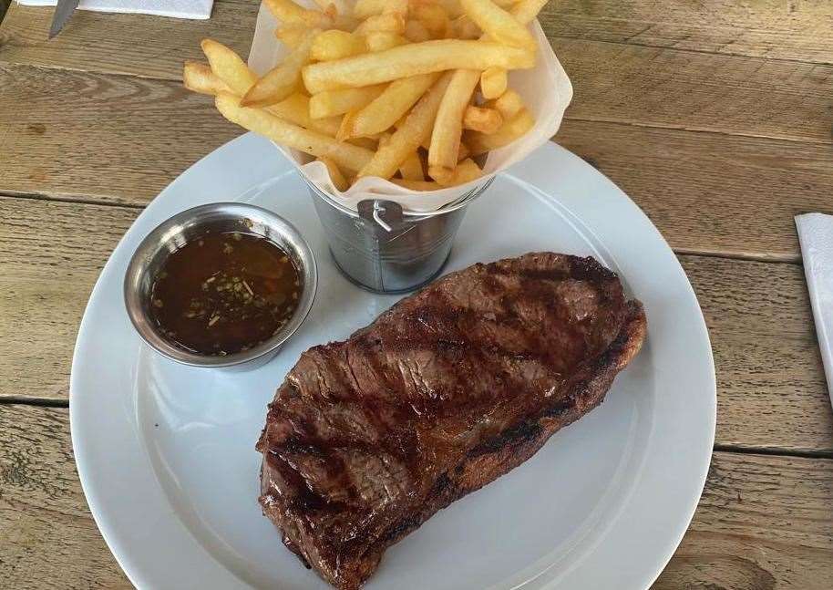 The sirloin chosen by our reviewer which Portenio imports from Argentina – almost 5,000 miles away