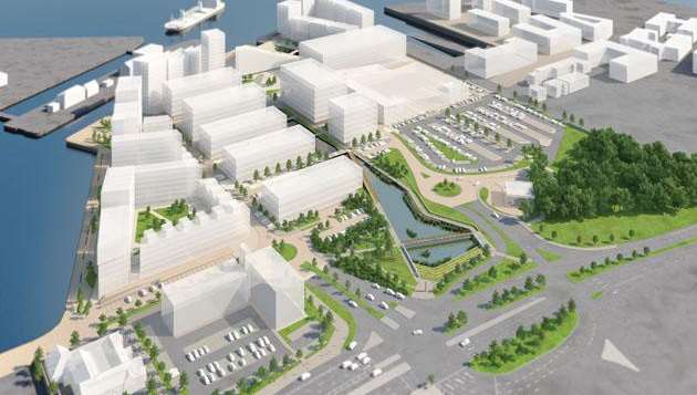 How the £650m project at Chatham Docks will look