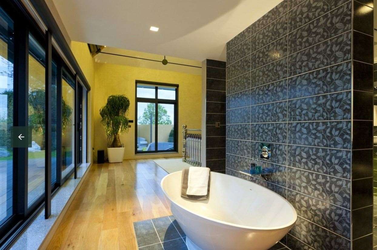 The house at Rodmersham Green has a bathroom with plenty of windows Picture: Quealy