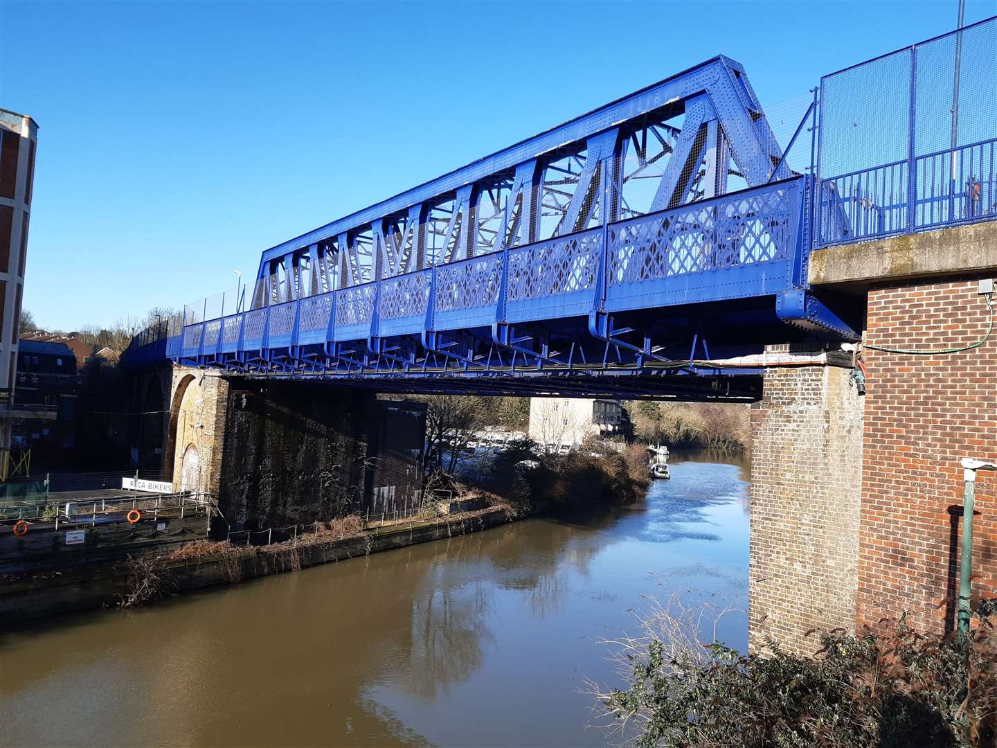Maidstone's High Level Rail Bridge