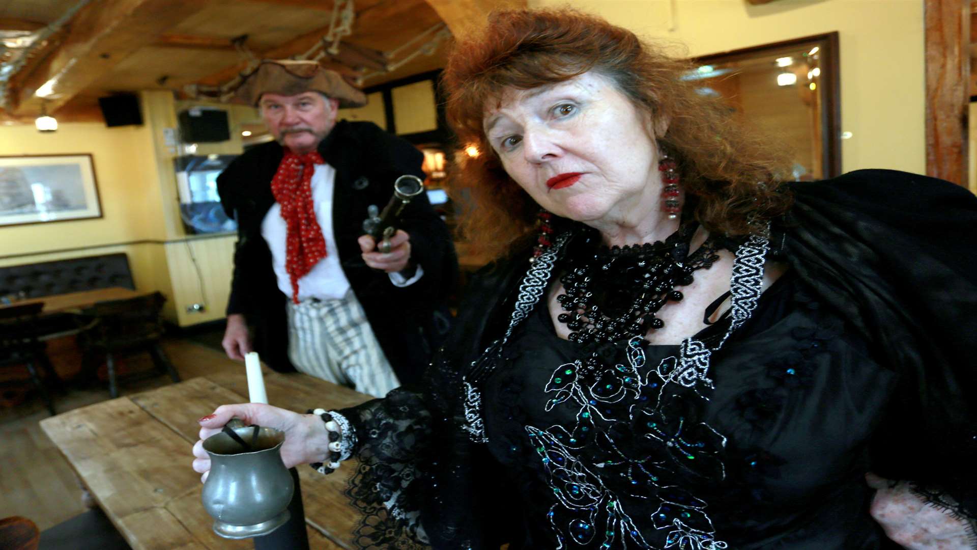 A murder mystery is going to be performed at the Flying Dutchman Pub in Queenborough