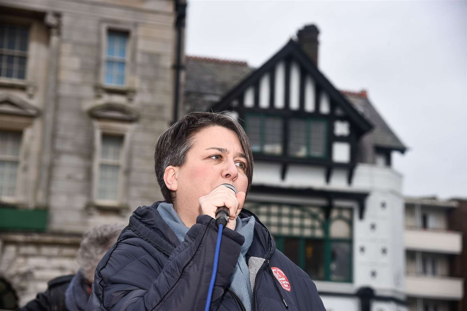 Bridget Chapman of Kent Refugee Action Network. Picture: Alan Langley