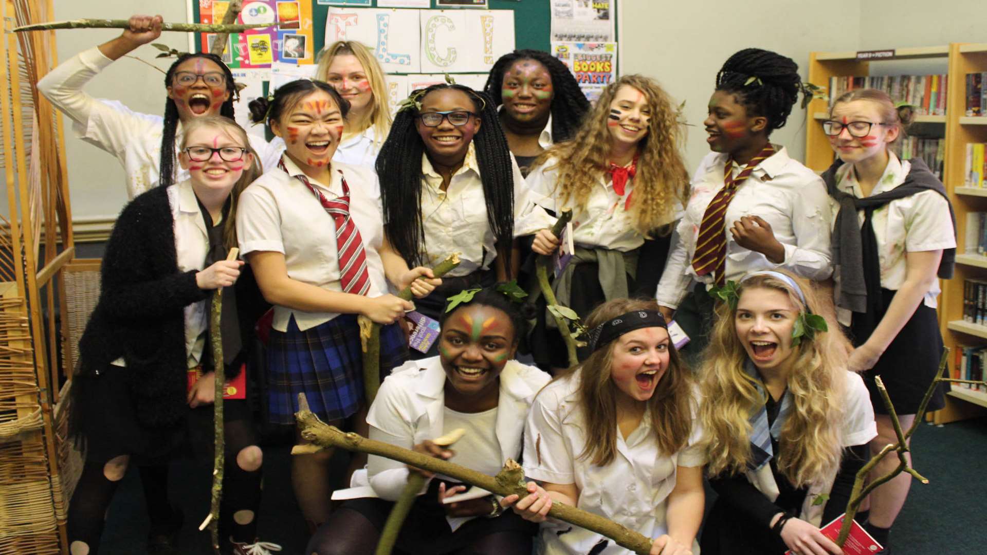 Cobham Hall girls studied Lord of the Flies