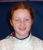 BIG FUTURE: Young fencer Annabel Church
