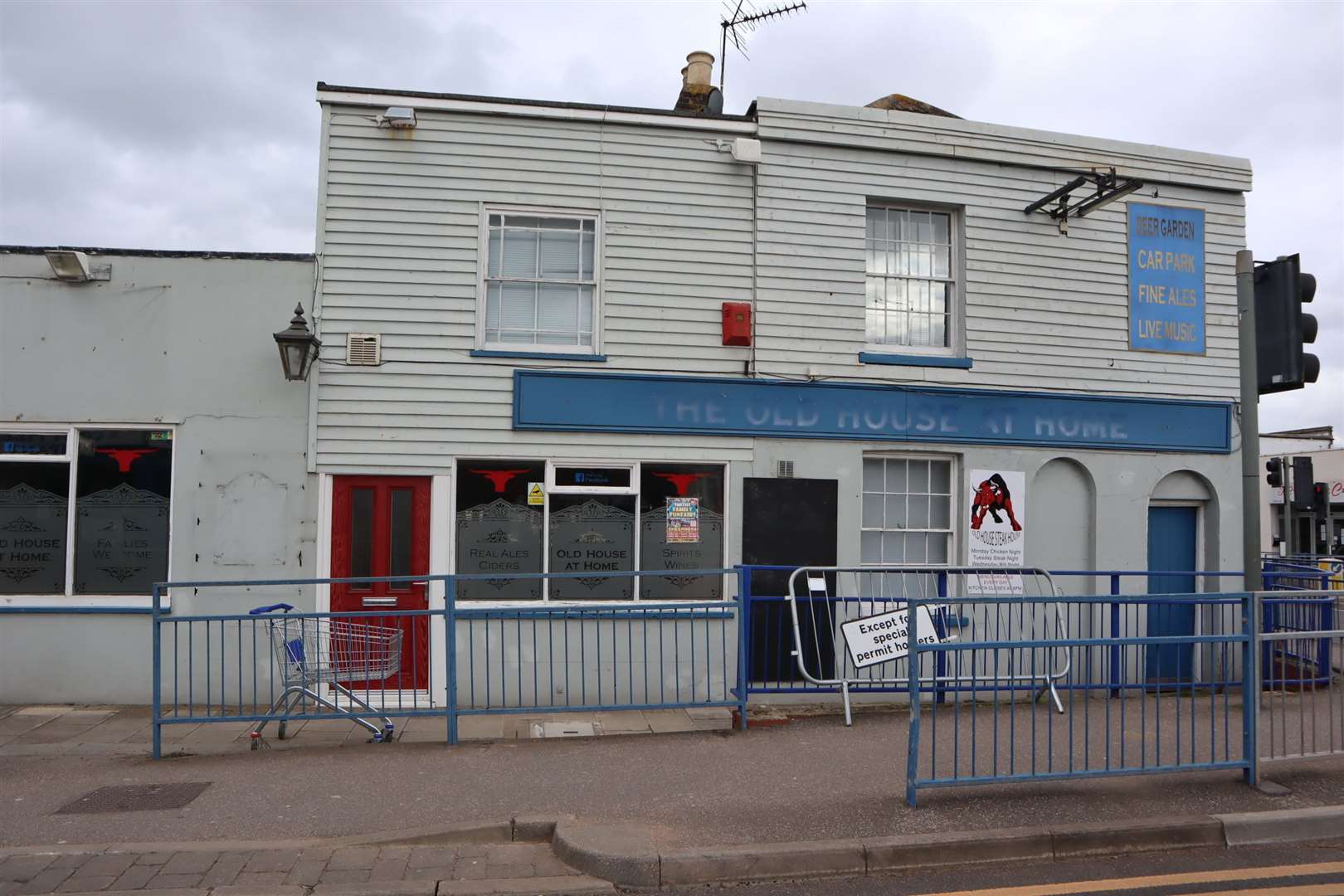 The former Old House at Home pub in Sheerness High Street