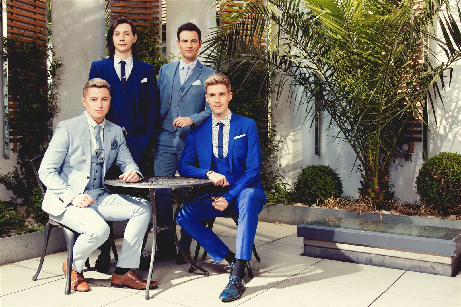 Collabro are the world's biggest musical theatre group and will be supporting Katherine at Mote Park. Picture: Medway Council