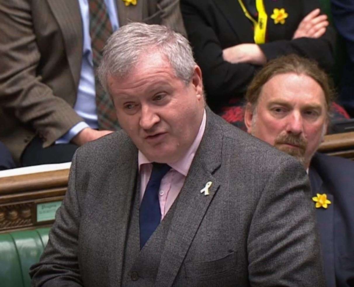 SNP Westminster leader Ian Blackford said the Prime Minister should come clean on what he knew about Dominic Cummings’ travels (House of Commons/PA)