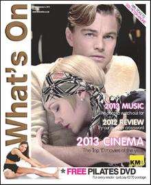 Leonardo DiCaprio and Carey Mulligan star on this week's What's On cover