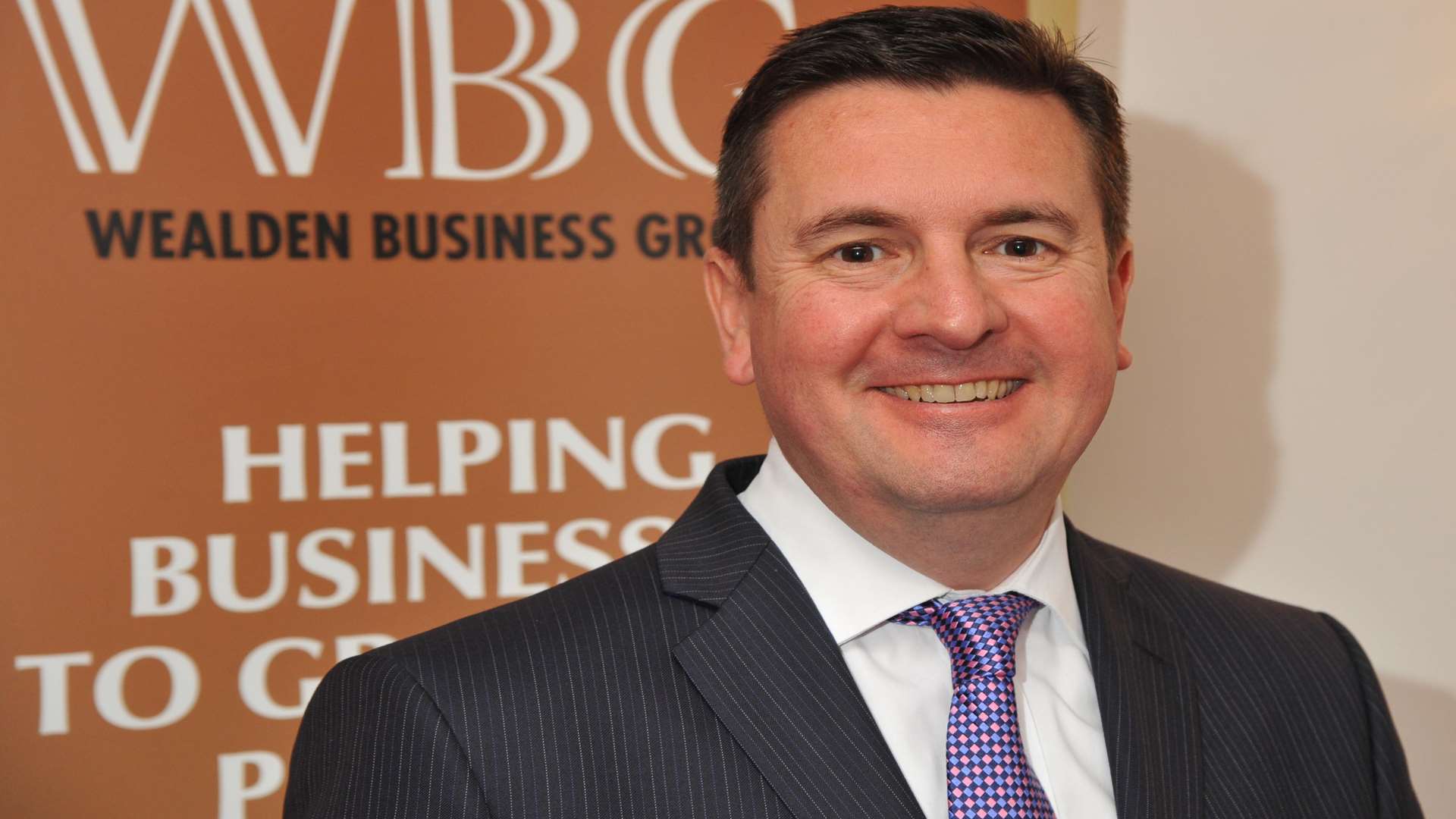 Wealden Business Group's new chairman Simon Hammond