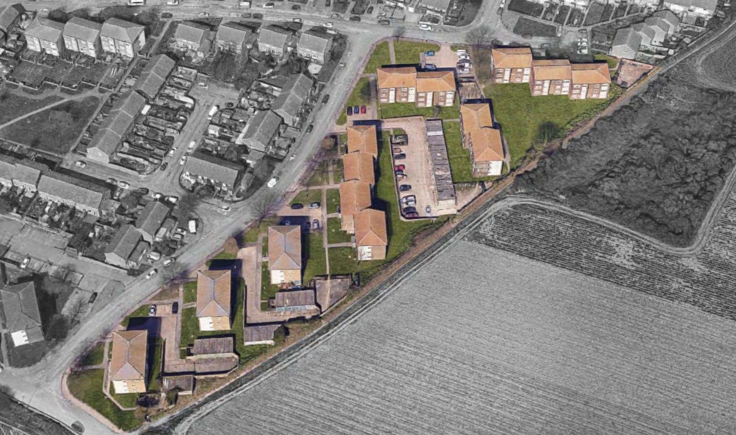 Thanet District Council plan to build 12 homes in Tomlin Drive in Margate