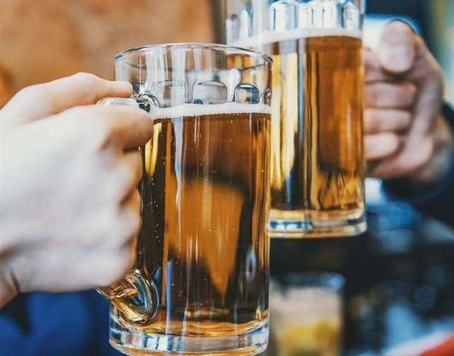 Takeway pints have been banned again