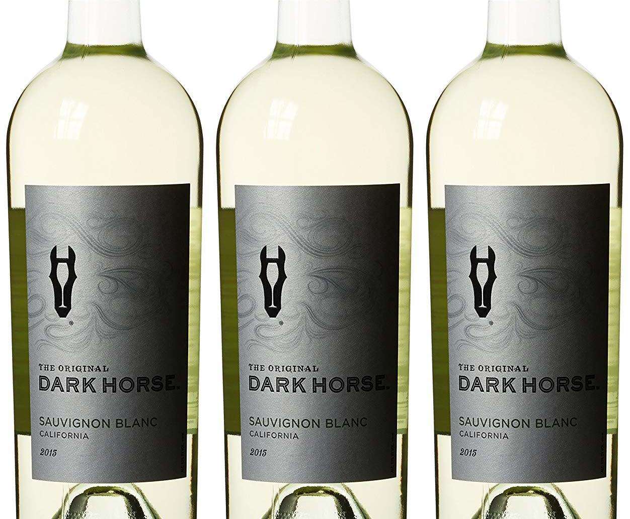 Cases of 3 Dark Horse Wines Sauvignon Blanc California White Wine are up for grabs for £24.00 on Amazon