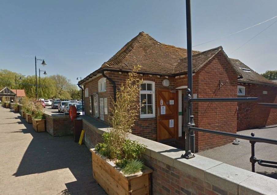 The toilets on the Quay in Sandwich will be closed to the public from the end of the month unless the council can adjust its budget or secure a grant Picture: Google Maps