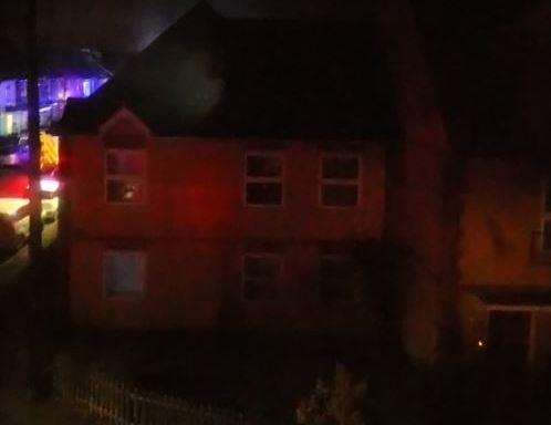 Firefighters were called out to a house fire in Ramsgate. Picture: @elqulime