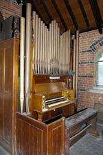 Pipe organ at Pembury hospital chapel