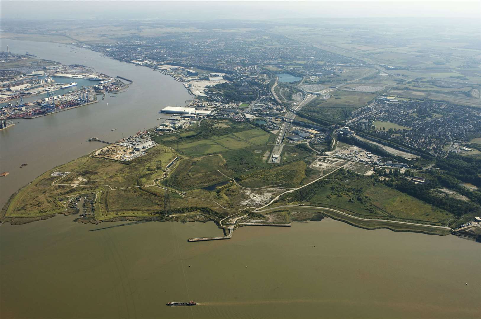 The London Resort has been earmarked for the Swanscombe Peninsula. Picture: EDF Energy