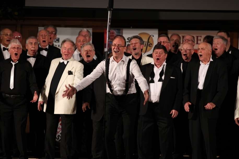 The Kentones, performing at the Classical Concert. Picture: John Gichigi and the Rotary Club of Canterbury
