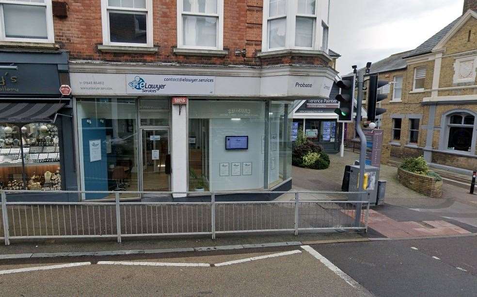 eLawyer's office - in the former County Solicitors branch in Broadstairs. Picture: Google