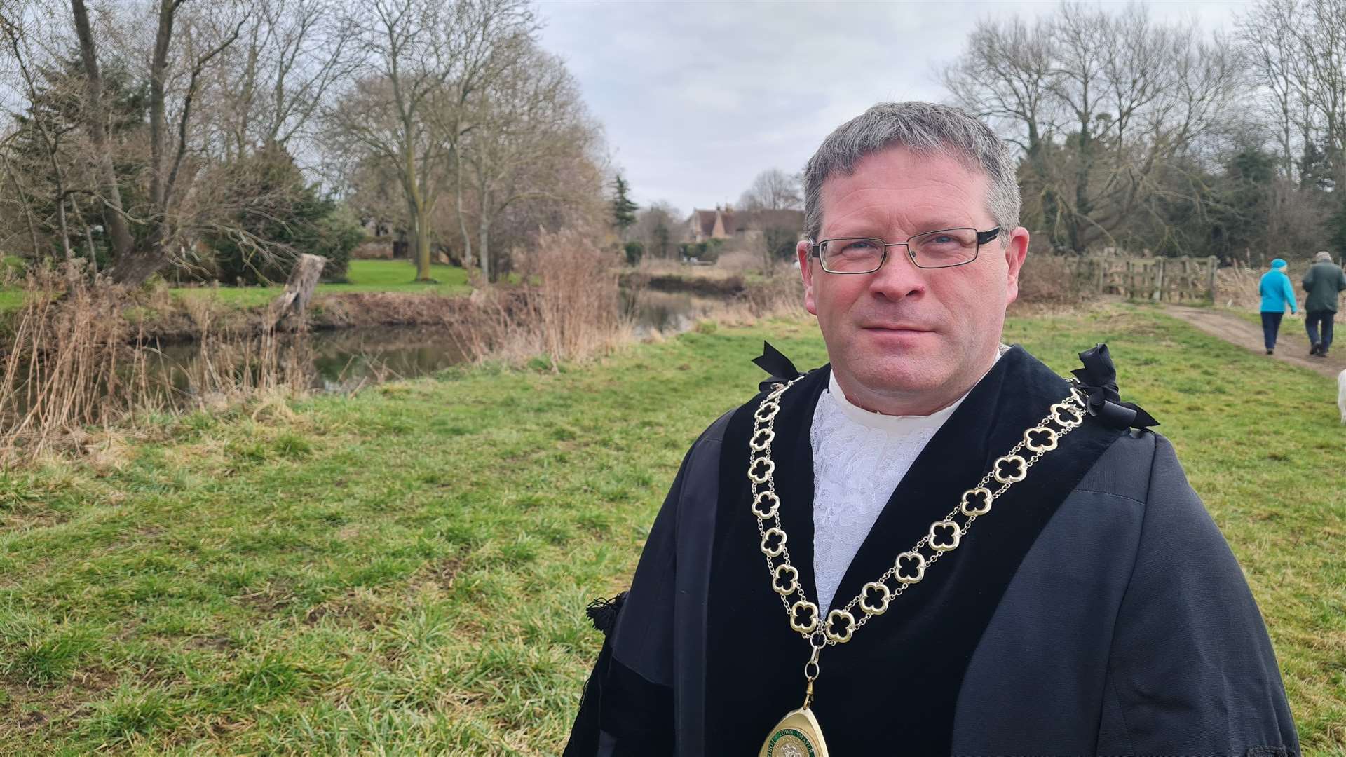 Fordwich town mayor, Cllr Adrian McCarthy. Picture: KM