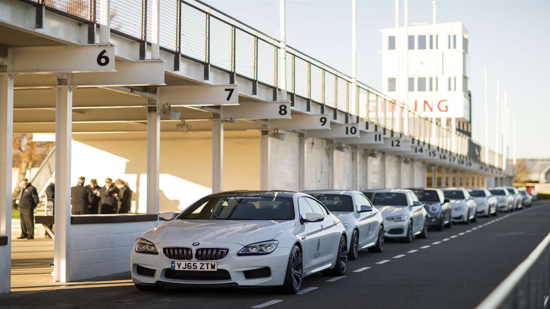 A range of BMWs can be driven at Goodwood