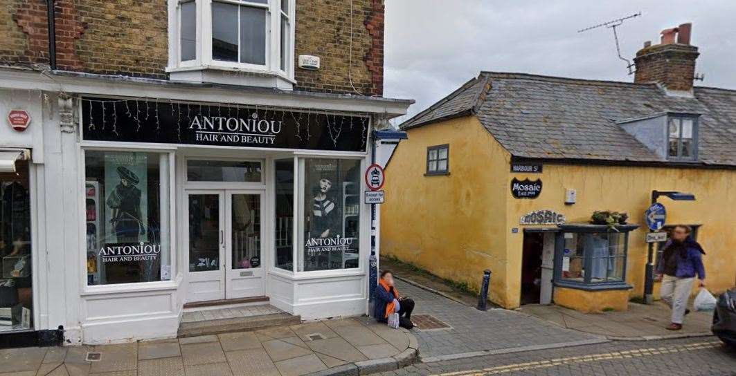 Antoniou Hair and Beauty salon in Whitstable is to close after almost 40 years. Picture: Google
