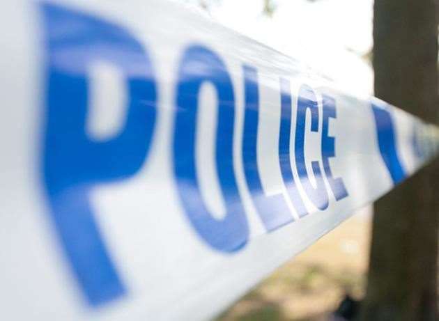 Police have taped off a wood Picture: iStock